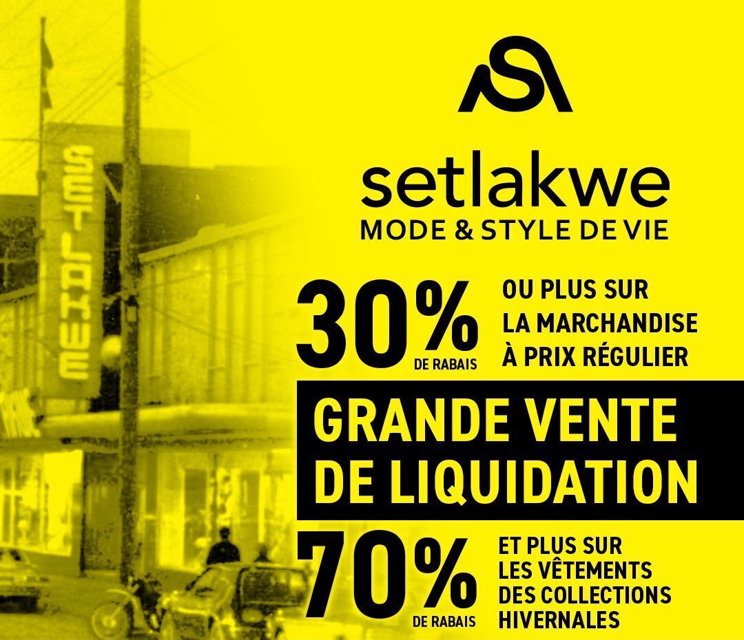 Vente de fermeture